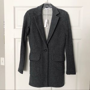 Fleece Long Jacket—James Perse